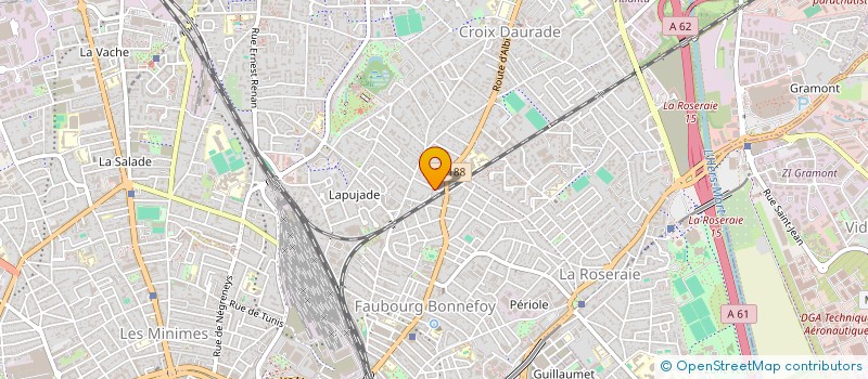 localisation de l'entreprise SYNDICAT DE COPROPRIETE 5 RUE CREMON  TOULOUSE