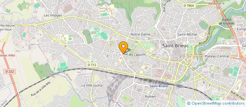 localisation de l'entreprise SYNDICAT DE COPROPRIETE à SAINT-BRIEUC