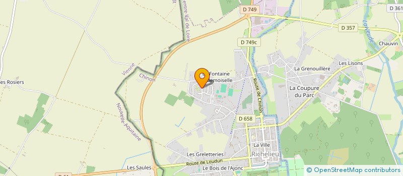 localisation de l'entreprise SYNDICAT DE COPROPRIETE  RICHELIEU