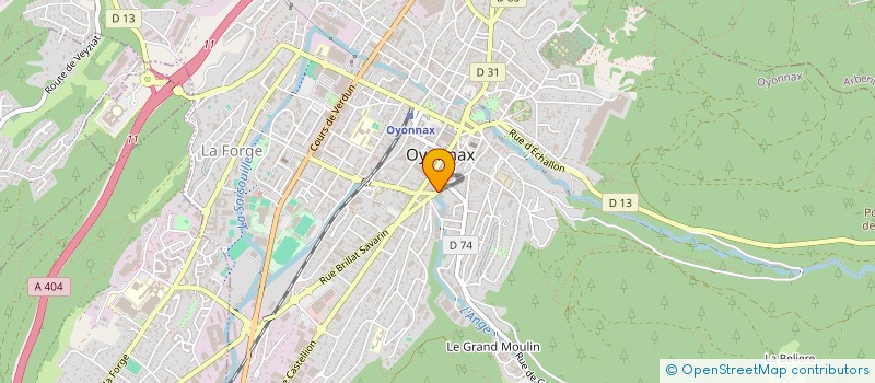 localisation de l'entreprise SYNDICAT DE COPROPRIETE à OYONNAX