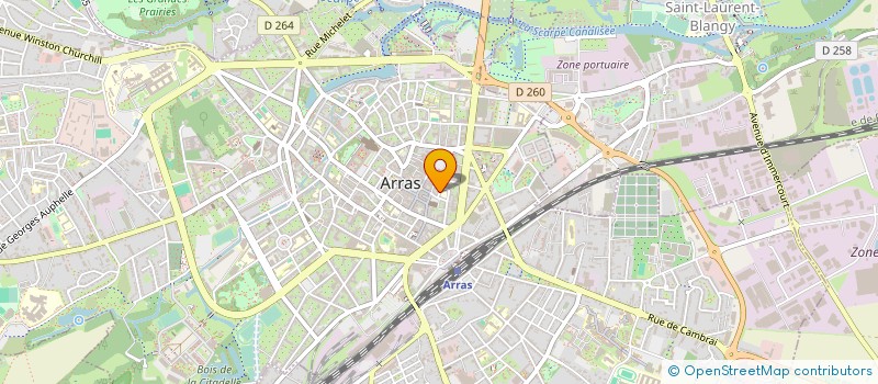 localisation de l'entreprise SYNDICAT DE COPROPRIETE à ARRAS