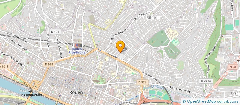 localisation de l'entreprise SYNDICAT DE COPROPRIETE à ROUEN