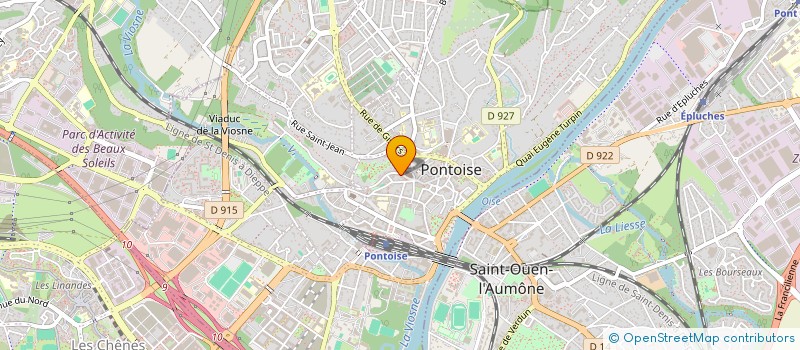 localisation de l'entreprise SYNDICAT DE COPROPRIETE  PONTOISE