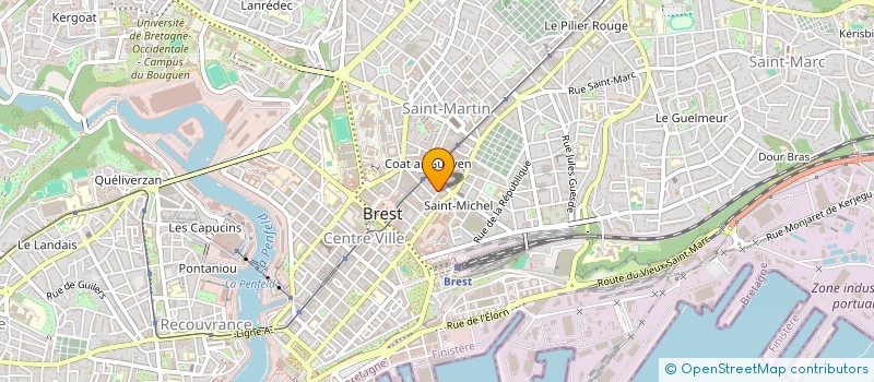 localisation de l'entreprise SYNDICAT DE COPROPRIETE à BREST
