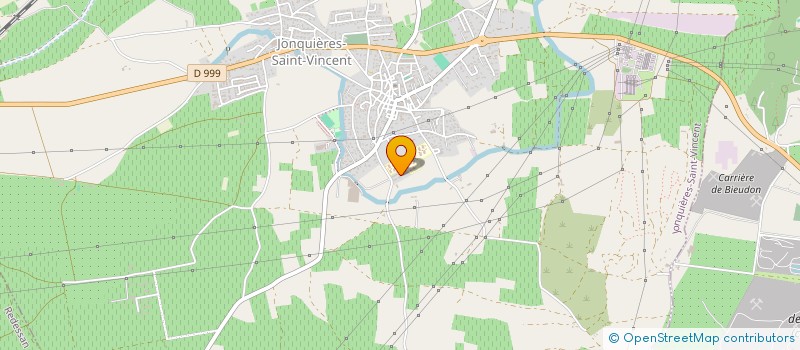 localisation de l'entreprise SYNDICAT DE COPROPRIETE  JONQUIERES-SAINT-VINCENT