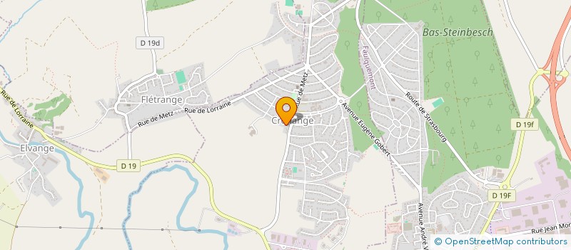 localisation de l'entreprise SYNDICAT DE COPROPRIETE 60-62 R CEVENNES  CREHANGE