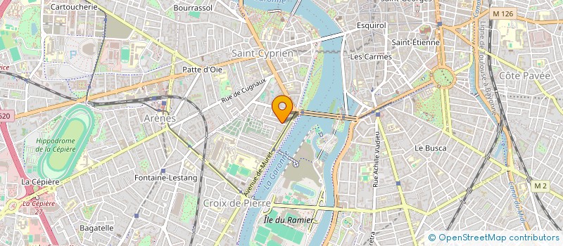 localisation de l'entreprise SYNDICAT DE COPROPRIETE 8 R CANY à TOULOUSE