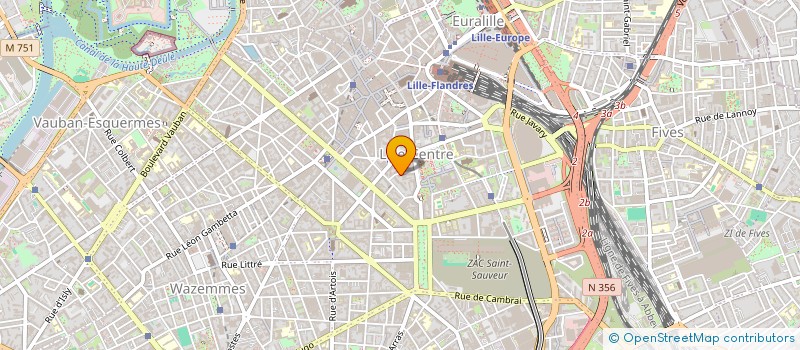 localisation de l'entreprise SYNDICAT DE COPROPRIETE à LILLE