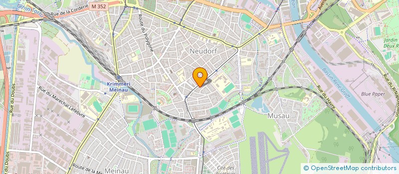 localisation de l'entreprise SYNDICAT DE COPROPRIETE ACACIAS à STRASBOURG