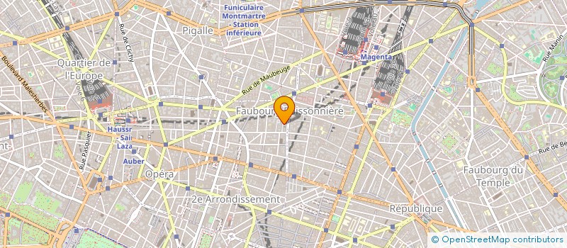 localisation de l'entreprise SYNDICAT DE COPROPRIETE AMBROISE THOMAS  PARIS