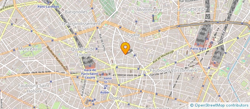 localisation de l'entreprise SYNDICAT DE COPROPRIETE AUMALE  PARIS