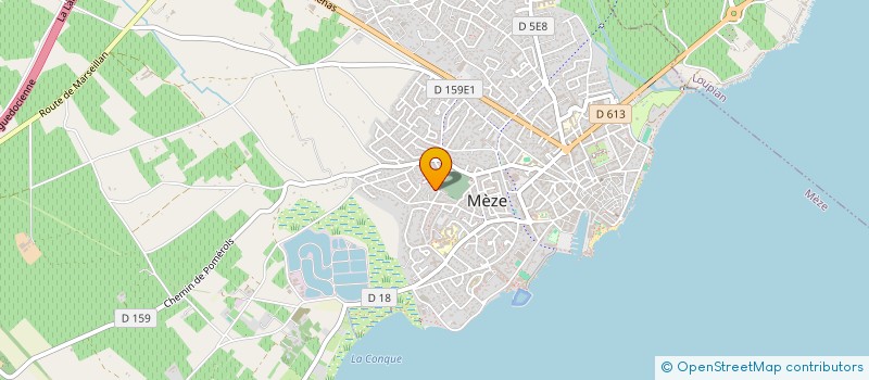 localisation de l'entreprise SYNDICAT DE COPROPRIETE BAIE D AZUR à MEZE