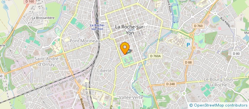 localisation de l'entreprise SYNDICAT DE COPROPRIETE BAYARD à LA ROCHE-SUR-YON
