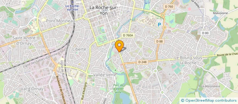 localisation de l'entreprise SYNDICAT DE COPROPRIETE BEAULIEU à LA ROCHE-SUR-YON