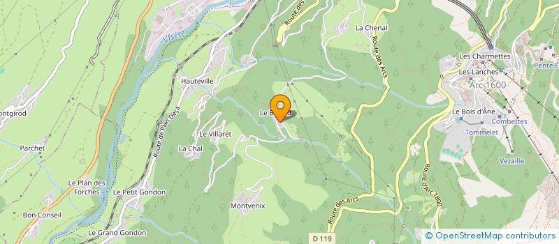 localisation de l'entreprise SYNDICAT DE COPROPRIETE BEAUSEJOUR  BOURG-SAINT-MAURICE