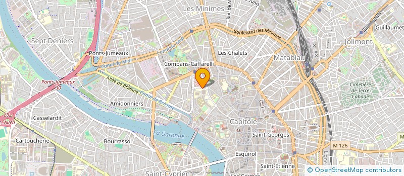 localisation de l'entreprise SYNDICAT DE COPROPRIETE BELLOC CITE  TOULOUSE