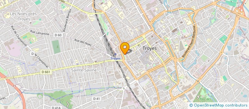 localisation de l'entreprise SYNDICAT DE COPROPRIETE BLANQUI  TROYES