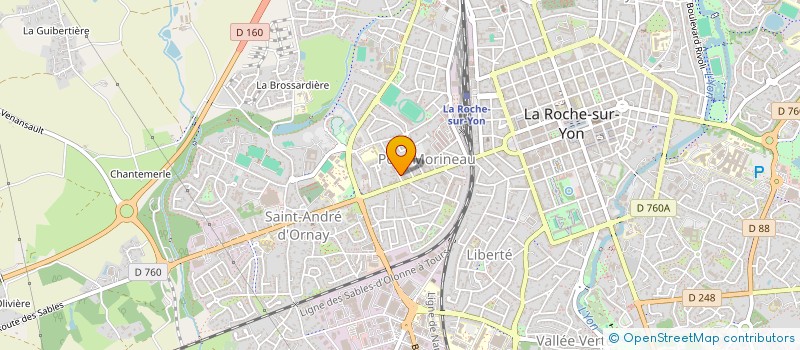 localisation de l'entreprise SYNDICAT DE COPROPRIETE BOCAGE à LA ROCHE-SUR-YON