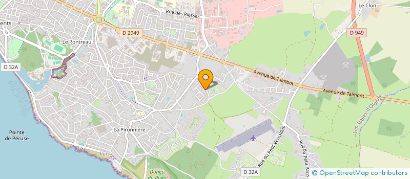 localisation de l'entreprise SYNDICAT DE COPROPRIETE BOIS ST JEAN à LES SABLES D'OLONNE