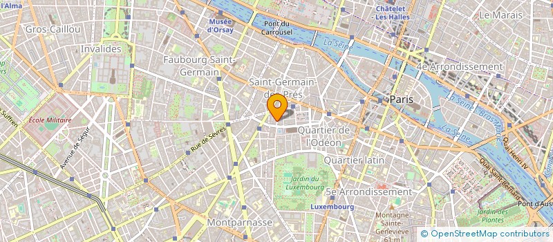 localisation de l'entreprise SYNDICAT DE COPROPRIETE BONAPARTE  PARIS