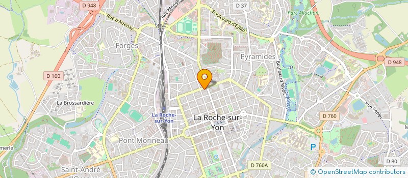 localisation de l'entreprise SYNDICAT DE COPROPRIETE BONAPARTE à LA ROCHE-SUR-YON