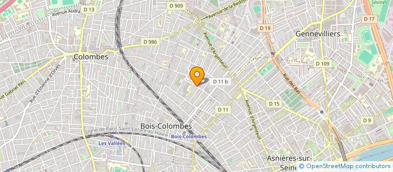 localisation de l'entreprise SYNDICAT DE COPROPRIETE BONS ENFANTS à BOIS-COLOMBES