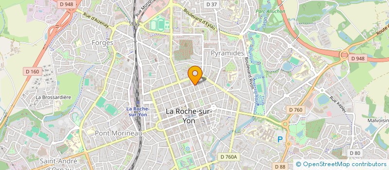 localisation de l'entreprise SYNDICAT DE COPROPRIETE BOSSUET à LA ROCHE-SUR-YON