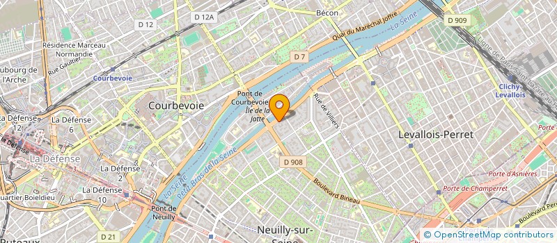 localisation de l'entreprise SYNDICAT DE COPROPRIETE BOURDON à NEUILLY-SUR-SEINE