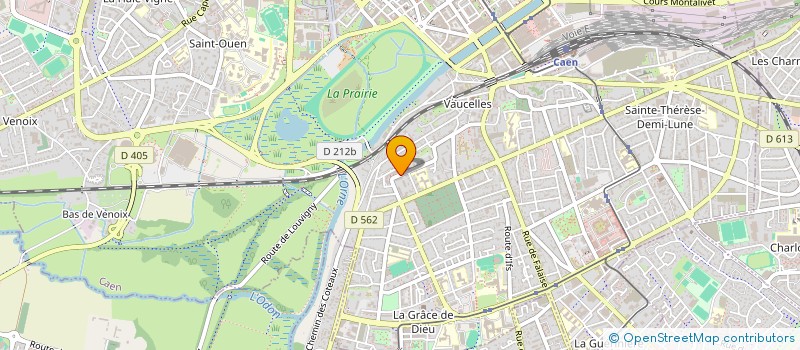 localisation de l'entreprise SYNDICAT DE COPROPRIETE BRANVILLE à CAEN