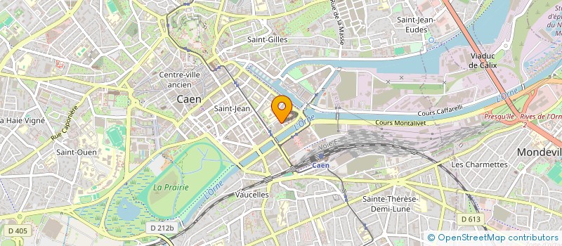 localisation de l'entreprise SYNDICAT DE COPROPRIETE BRUNET à CAEN