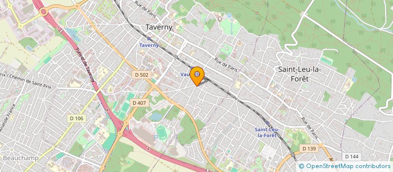 localisation de l'entreprise SYNDICAT DE COPROPRIETE CARNOT à TAVERNY