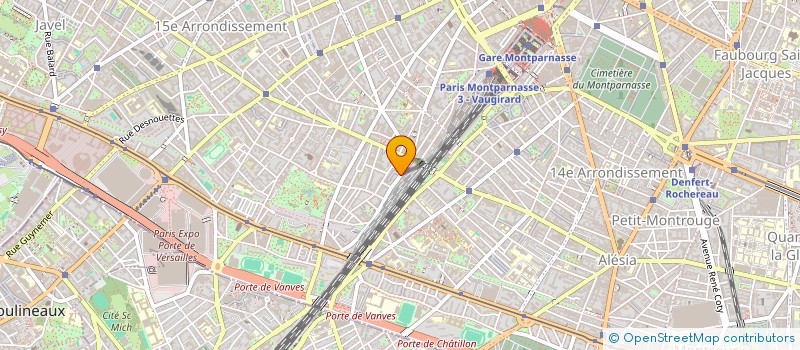 localisation de l'entreprise SYNDICAT DE COPROPRIETE CASTAGNARY  PARIS