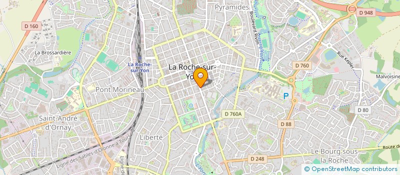 localisation de l'entreprise SYNDICAT DE COPROPRIETE CHATELET à LA ROCHE-SUR-YON