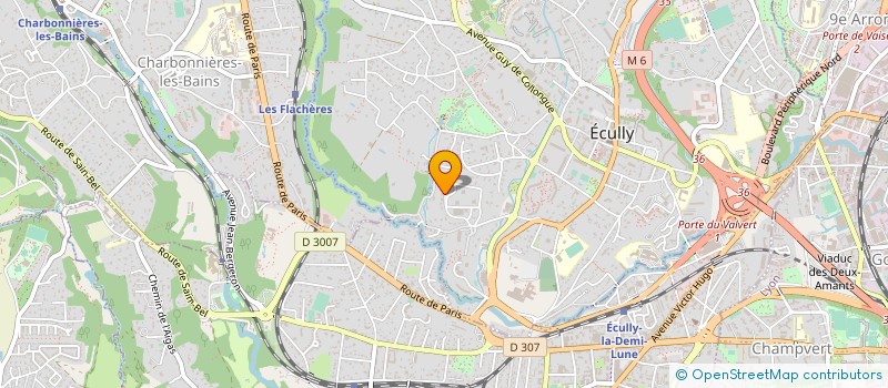 localisation de l'entreprise SYNDICAT DE COPROPRIETE CHE DES BRUYERES à ECULLY