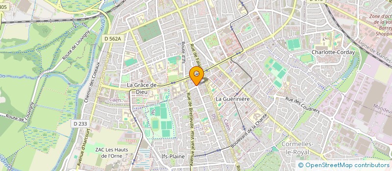 localisation de l'entreprise SYNDICAT DE COPROPRIETE CHEMIN VERT  IFS