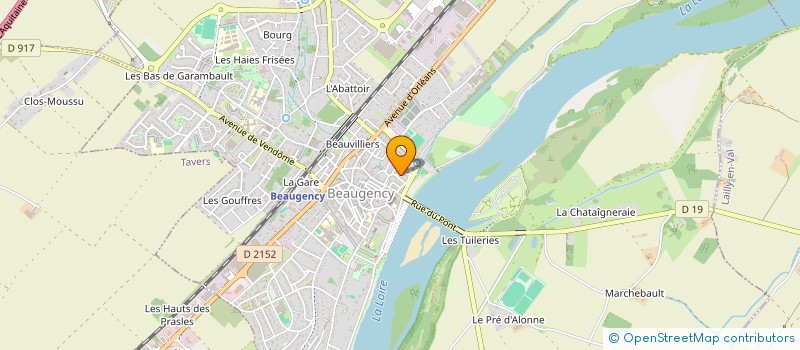 localisation de l'entreprise SYNDICAT DE COPROPRIETE CHENE VERT à BEAUGENCY