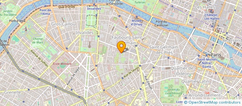 localisation de l'entreprise SYNDICAT DE COPROPRIETE CITE VARENNE  PARIS