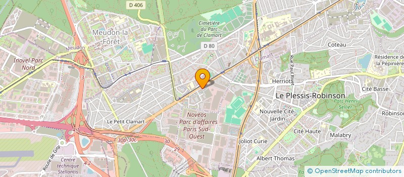 localisation de l'entreprise SYNDICAT DE COPROPRIETE CLAMART 2 à CLAMART