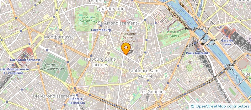 localisation de l'entreprise SYNDICAT DE COPROPRIETE CLAUDE BERNARD  PARIS