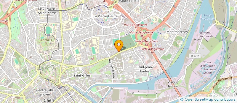 localisation de l'entreprise SYNDICAT DE COPROPRIETE CLEMENCEAU à CAEN