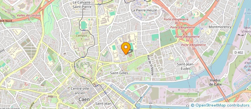 localisation de l'entreprise SYNDICAT DE COPROPRIETE CLOS HERBERT 4 à CAEN