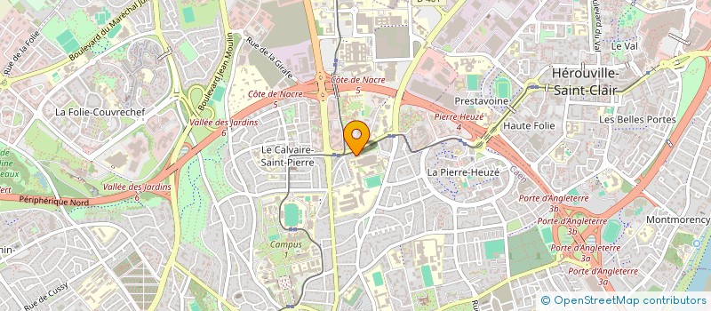 localisation de l'entreprise SYNDICAT DE COPROPRIETE COLBERT à CAEN