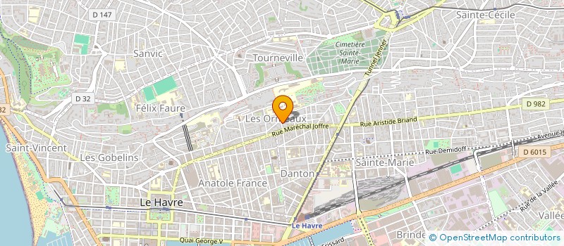 localisation de l'entreprise SYNDICAT DE COPROPRIETE CONDE à LE HAVRE