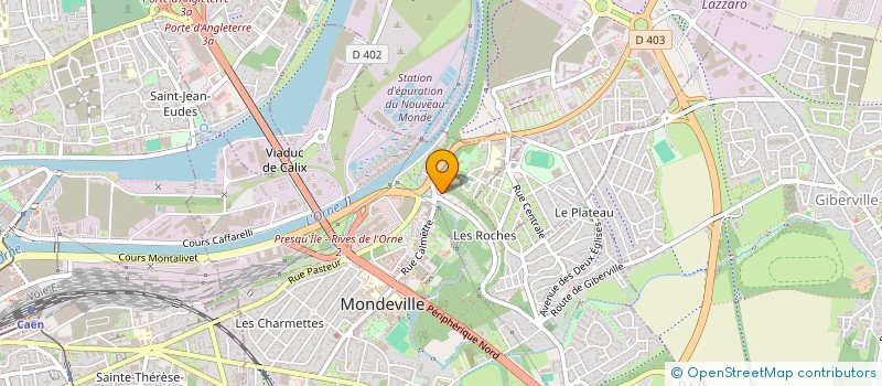 localisation de l'entreprise SYNDICAT DE COPROPRIETE CYTISES  MONDEVILLE