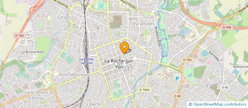 localisation de l'entreprise SYNDICAT DE COPROPRIETE D ARTAGNAN à LA ROCHE-SUR-YON