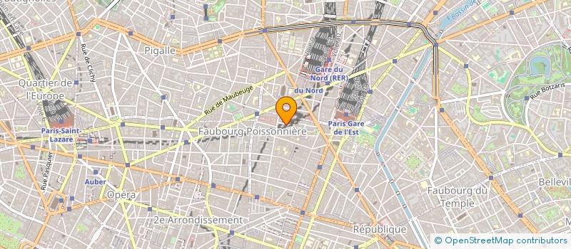 localisation de l'entreprise SYNDICAT DE COPROPRIETE D HAUTEVILLE  PARIS