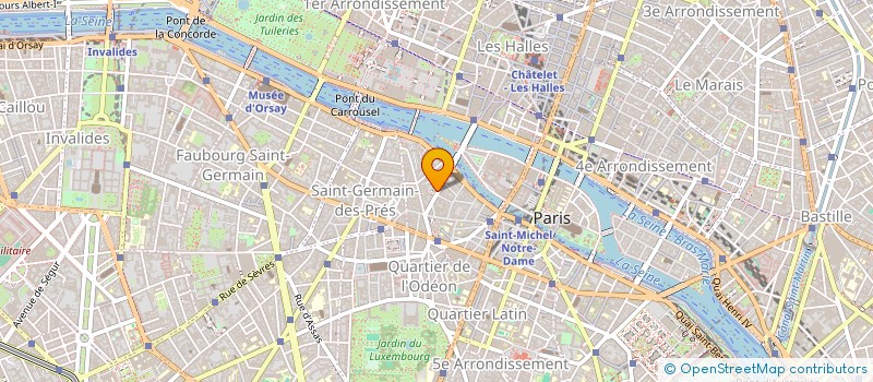 localisation de l'entreprise SYNDICAT DE COPROPRIETE DAUPHINE  PARIS