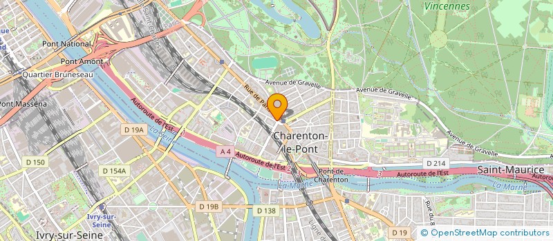 localisation de l'entreprise SYNDICAT DE COPROPRIETE DE CONFLANS à CHARENTON-LE-PONT