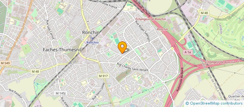 localisation de l'entreprise SYNDICAT DE COPROPRIETE DE LA LIBERATION  RONCHIN