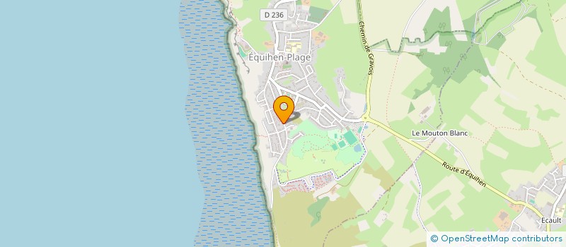 localisation de l'entreprise SYNDICAT DE COPROPRIETE DE LA RESIDENCE D EQUIHEN  EQUIHEN-PLAGE